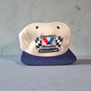 Vintage Valvoline Performance Team Snapback Hat – Racing Oil Promo Cap – USA...